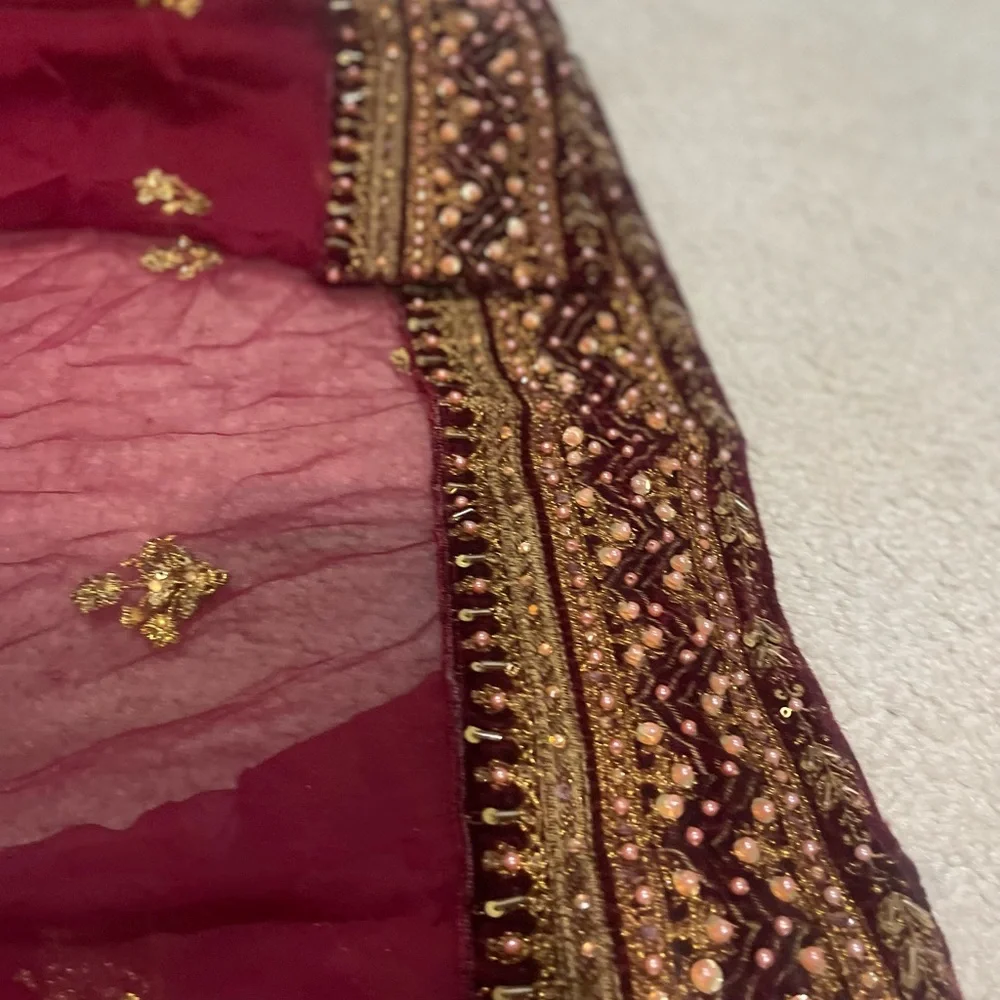 Beautiful Maria b handmade saree - Picture 3 of 16